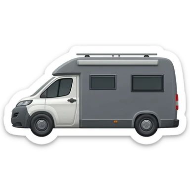 2026 Fiat Ducato camper van grey sticker