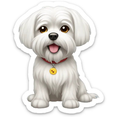 Maltese Lapdog sticker