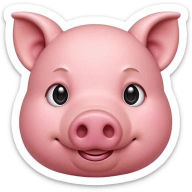 Oink sticker