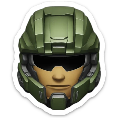 halo reach sticker