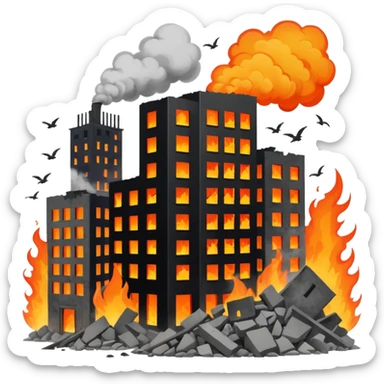 partisan warfare in a city sticker