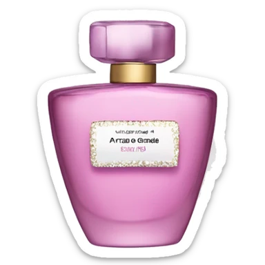 ariana grande parfume sticker