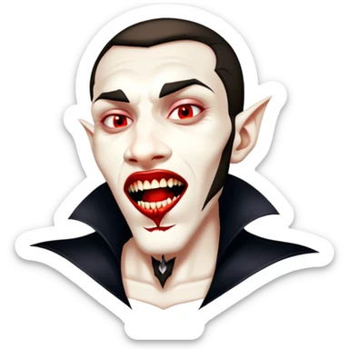Vampire sticker