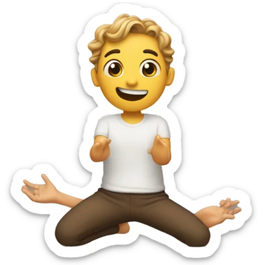 taffy stretch with hands  sticker