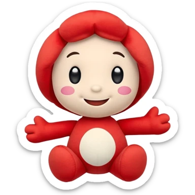 Poppy Playtime character sticker