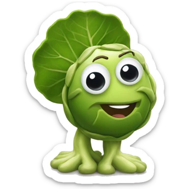 brussel sprouts sticker