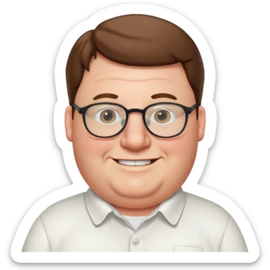 Peter griffin from family guy  sticker