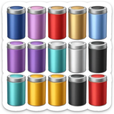Herbal Tea Tins sticker