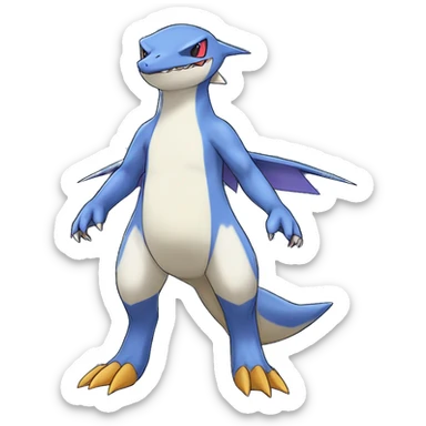Latios-Sharpedo-Gabite-Digimon Full Body sticker