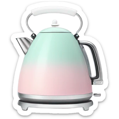 Smeg pastel kettle  sticker