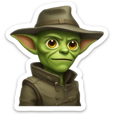 Secret Goblin Spy sticker