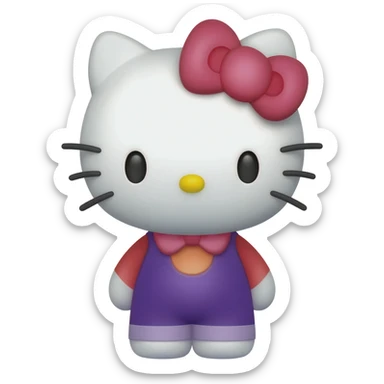 Hello kitty sticker
