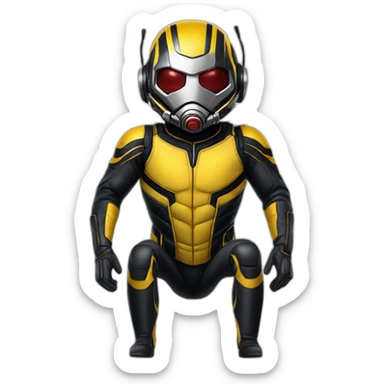 Yellow jacket, Ant man sticker