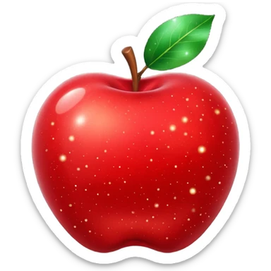 apple-emoji like stardust sparkles sticker