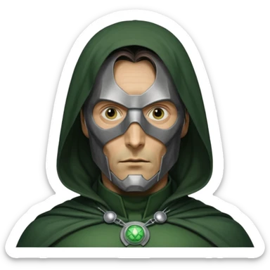 Mads Mikkelsen as Doctor Victor von Doom No mask sticker