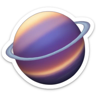 Planet sticker