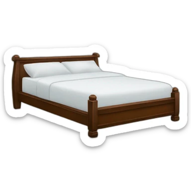 Bed king size sticker
