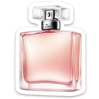 Miss dior perfume sticker