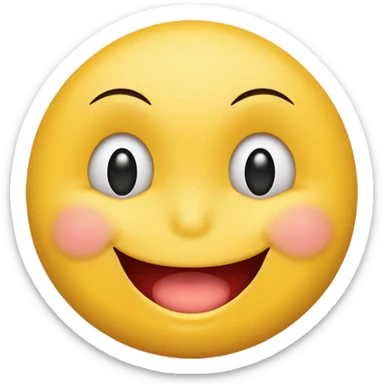 gossiping smiley face sticker