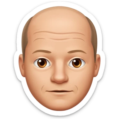 Olaf Scholz   sticker