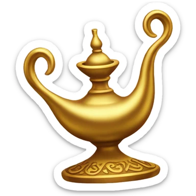 Genie Lamp alladin sticker