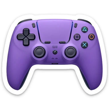 DUALSENSE PS5 in purple sticker
