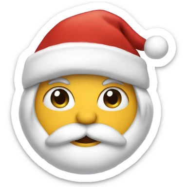 A christmas heart sticker