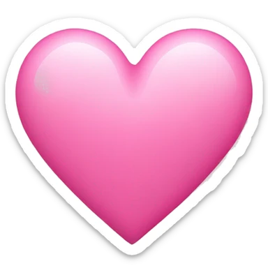 pink Heart  sticker