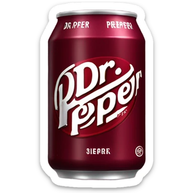 dr pepper sticker