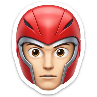 power ranger with a puzzled expression sticker