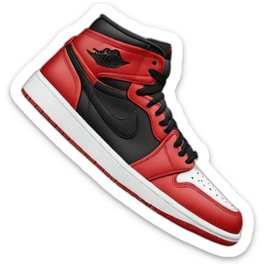 Sneaker jordan 1 chicago sticker