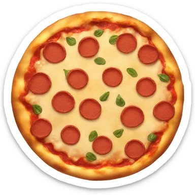 Pizza sticker