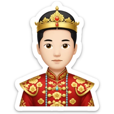 A Chinese princes sticker