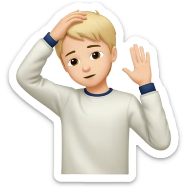 Doing a boy doing the dab  sticker