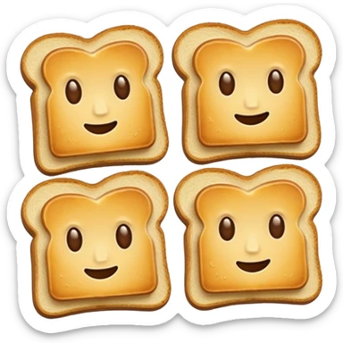five toast sticker
