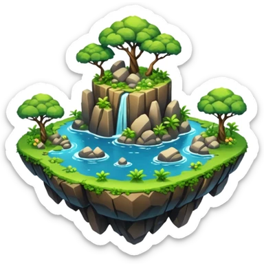 sky island sticker