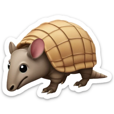 Armadillo sticker