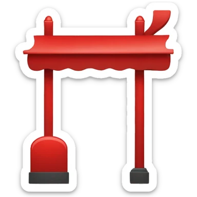 Red SOLD sign sticker