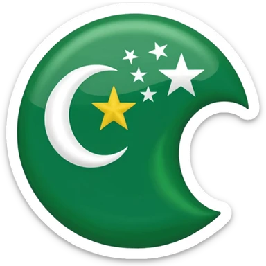 Azad Kashmir Flag sticker