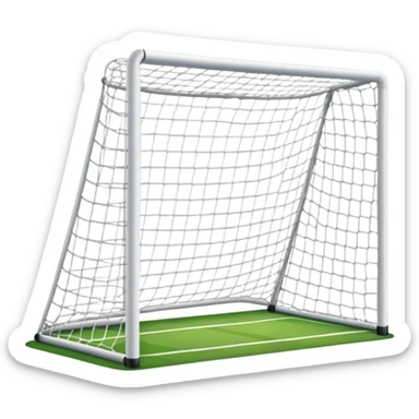 soccer goal, football goal sticker