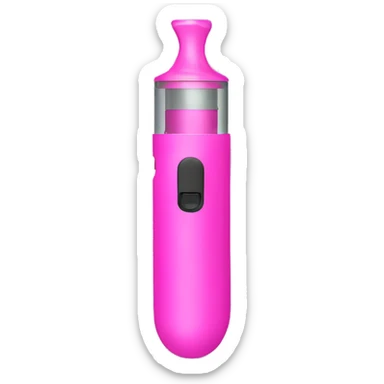 disposable pink vape sticker
