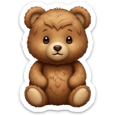 Little teddy bear sticker