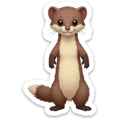 Weasel sticker