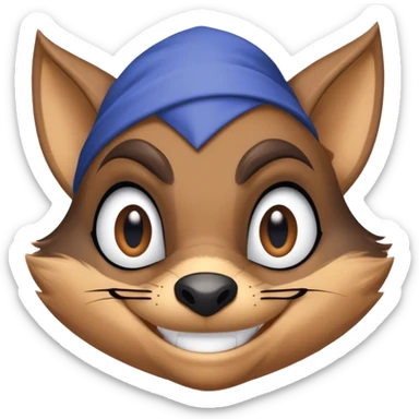 Sly Cooper enjoying  sticker