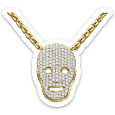 diamond tennis chain with a diamond and white gold pendant with the word jake sticker