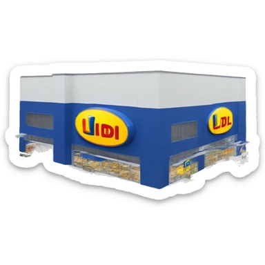lidl store sticker