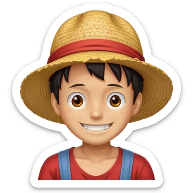 Luffy one piece  sticker