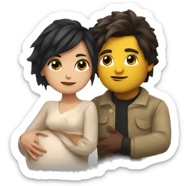 Roblox Chester and Maria is Newborn sticker