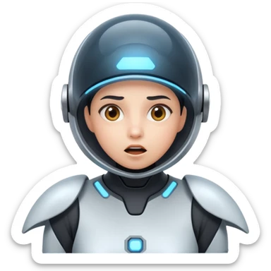 Sci Fi YES reaction sticker