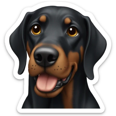 Dóberman sticker